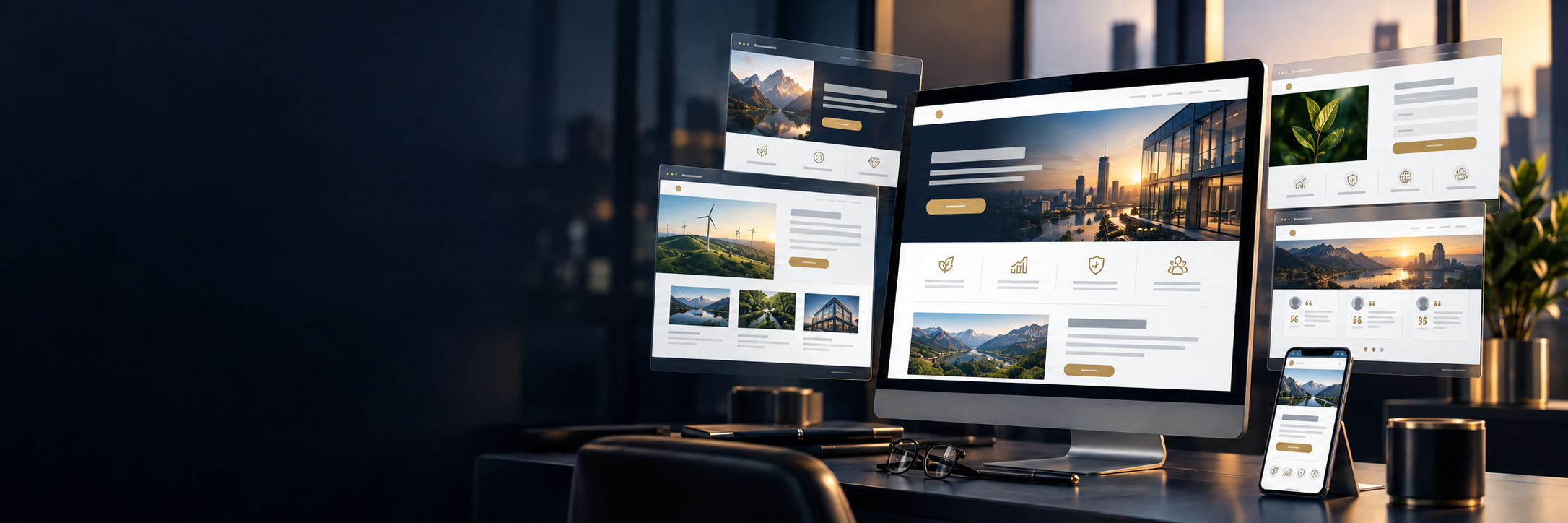 A high-converting landing page design